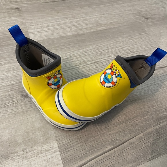 Toddler K8 Yellow Buoy Boots - Picture 3 of 5